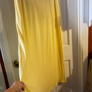Yellow Maxi skirt XL. New without tags